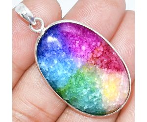 Multi Solar Quartz Pendant SDP153208 P-1001, 22x34 mm