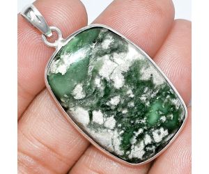 Utah Variscite Pendant SDP153233 P-1001, 22x34 mm