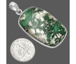 Utah Variscite Pendant SDP153233 P-1001, 22x34 mm