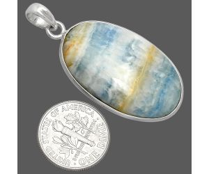 Blue Scheelite Pendant SDP153269 P-1001, 10x32 mm