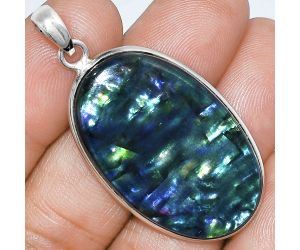 Dichroic Glass Pendant SDP153284 P-1001, 21x35 mm