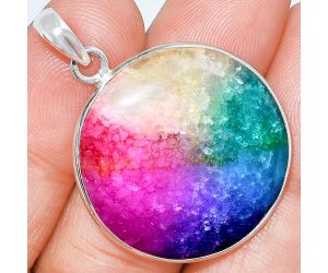 Multi Solar Quartz Pendant SDP153375 P-1001, 28x28 mm