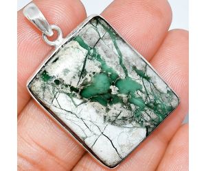 Utah Variscite Pendant SDP153416 P-1001, 24x28 mm