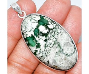 Utah Variscite Pendant SDP153464 P-1001, 23x40 mm