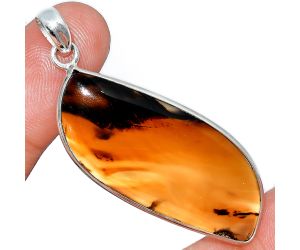 Montana Agate Pendant SDP153467 P-1001, 17x41 mm