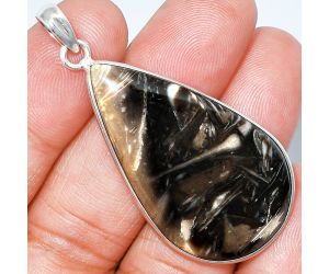 Bat Cave Jasper Pendant SDP153481 P-1001, 23x40 mm