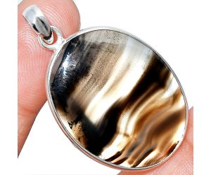 Montana Agate Pendant SDP153489 P-1001, 24x31 mm