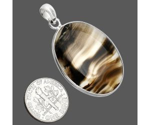 Montana Agate Pendant SDP153489 P-1001, 24x31 mm