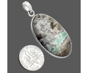 Utah Variscite Pendant SDP153492 P-1001, 20x34 mm