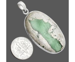 Utah Variscite Pendant SDP153496 P-1001, 22x37 mm