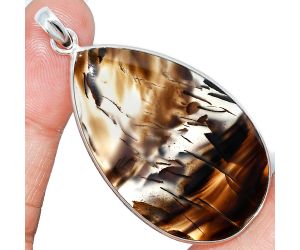 Montana Agate Pendant SDP153508 P-1001, 26x44 mm