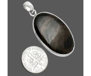 Hypersthene Pendant SDP153514 P-1001, 20x31 mm