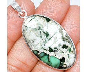 Utah Variscite Pendant SDP153526 P-1001, 21x36 mm