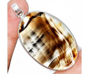 Montana Agate Pendant SDP153548 P-1001, 27x41 mm