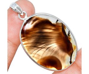 Montana Agate Pendant SDP153559 P-1001, 25x35 mm