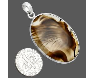 Montana Agate Pendant SDP153559 P-1001, 25x35 mm