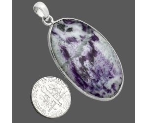 Kammererite Pendant SDP153560 P-1001, 24x39 mm