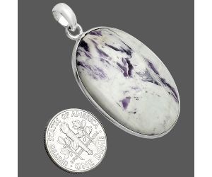 Kammererite Pendant SDP153568 P-1001, 23x34 mm