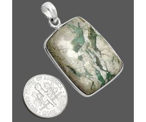 Utah Variscite Pendant SDP153569 P-1001, 23x28 mm