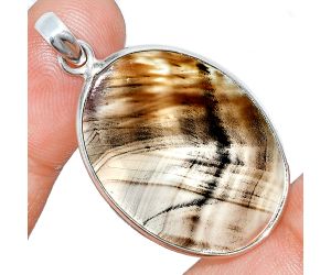 Montana Agate Pendant SDP153585 P-1001, 22x32 mm