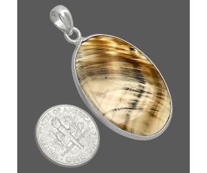 Montana Agate Pendant SDP153585 P-1001, 22x32 mm