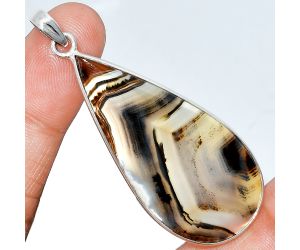 Montana Agate Pendant SDP153589 P-1001, 22x47 mm