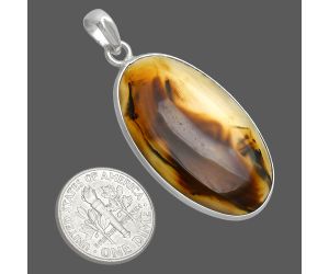 Montana Agate Pendant SDP153590 P-1001, 21x34 mm