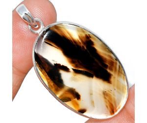 Montana Agate Pendant SDP153597 P-1001, 23x36 mm