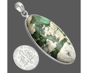 Utah Variscite Pendant SDP153603 P-1001, 20x41 mm