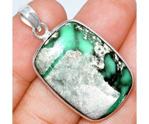 Utah Variscite Pendant SDP153605 P-1001, 20x28 mm