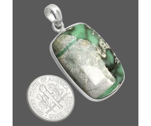 Utah Variscite Pendant SDP153605 P-1001, 20x28 mm