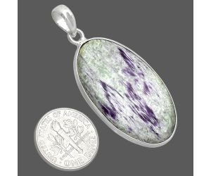 Kammererite Pendant SDP153614 P-1001, 20x34 mm