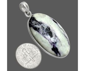 Kammererite Pendant SDP153615 P-1001, 20x34 mm