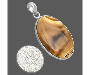 Montana Agate Pendant SDP153617 P-1001, 21x30 mm