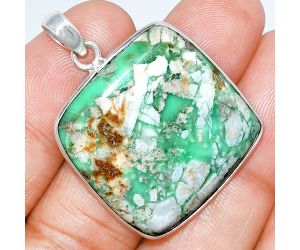 Utah Variscite Pendant SDP153622 P-1001, 27x28 mm