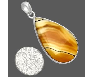 Montana Agate Pendant SDP153629 P-1001, 21x33 mm