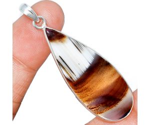 Montana Agate Pendant SDP153633 P-1001, 17x43 mm