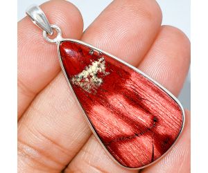 Snake Skin Jasper Pendant SDP153636 P-1001, 22x40 mm