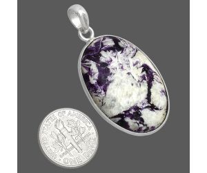 Kammererite Pendant SDP153640 P-1001, 22x31 mm