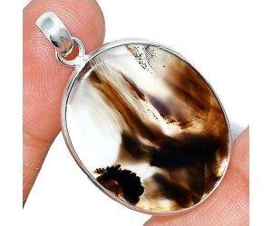 Montana Agate Pendant SDP153642 P-1001, 24x31 mm