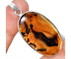 Montana Agate Pendant SDP153646 P-1001, 21x36 mm