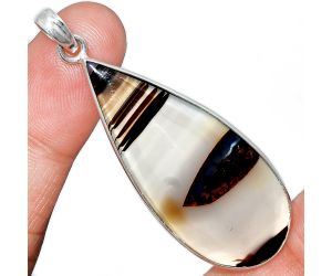 Montana Agate Pendant SDP153679 P-1001, 19x44 mm