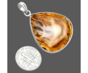 Montana Agate Pendant SDP153680 P-1001, 29x30 mm