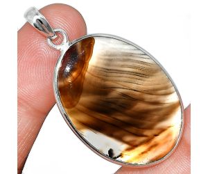 Montana Agate Pendant SDP153689 P-1001, 24x33 mm