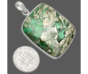 Utah Variscite Pendant SDP153696 P-1001, 19x32 mm