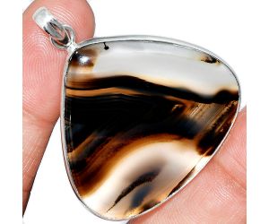 Montana Agate Pendant SDP153704 P-1001, 34x37 mm