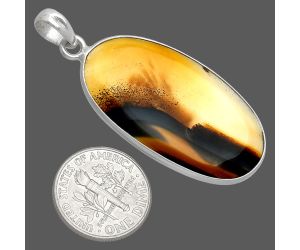 Montana Agate Pendant SDP153711 P-1001, 20x36 mm