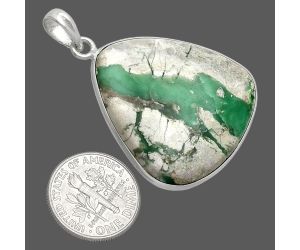 Utah Variscite Pendant SDP153714 P-1001, 30x32 mm