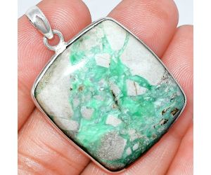 Utah Variscite Pendant SDP153725 P-1001, 27x30 mm