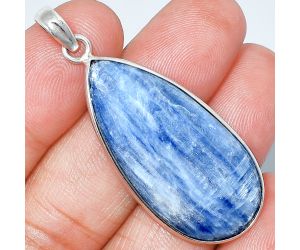 Blue Kyanite Pendant SDP153727 P-1001, 18x38 mm